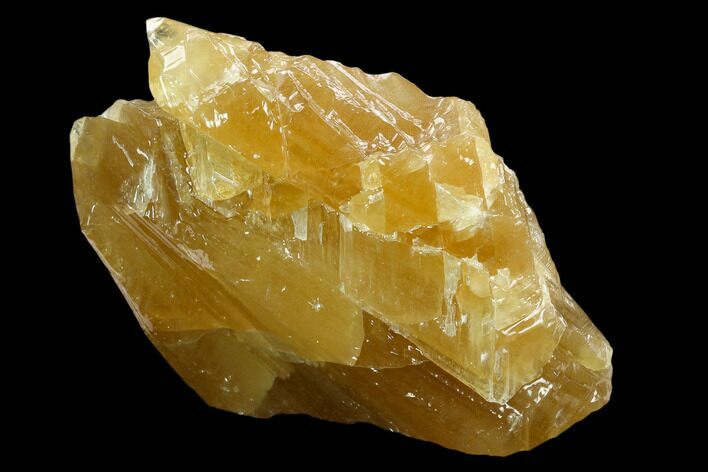 Free-Standing Golden Calcite Disiplay - Chihuahua, Mexico #129472